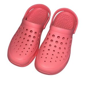 Joybees pink crocs clogs shoes 11